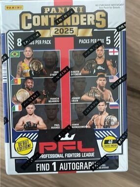 Panini Contenders 2025 Box - Blue, Red, Gold